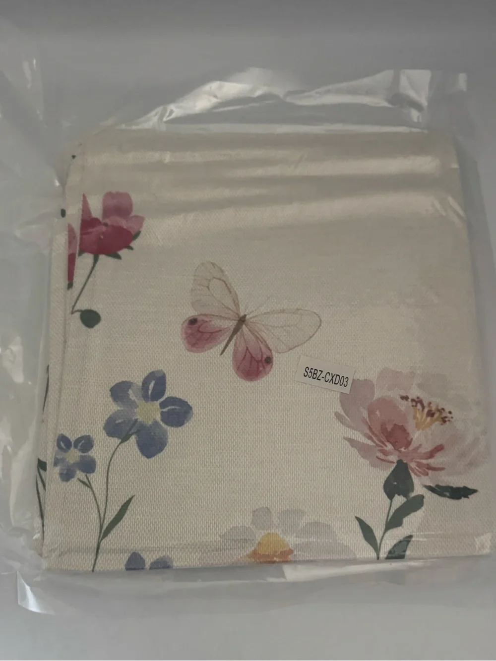 Spring Summer Floral Throw Pillow Covers 18x18” Set of 2